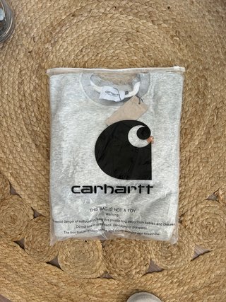 Sudadera Carhartt Gris Talla L