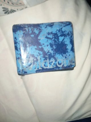 Cartera azul