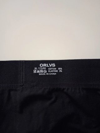 ORLVS Slip Negro y Rojo