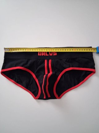 ORLVS Slip Negro y Rojo