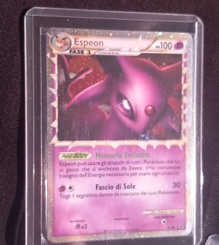 Carte pokemon umbreon eevee leggi descrizione
