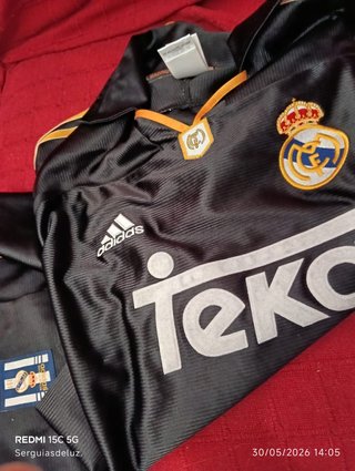 Equipación Real Madrid CF Adidas Negra