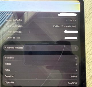 iPad Pro 13’’ M4 512GB