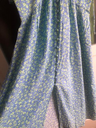 Vestido Mango flores largo Talla M