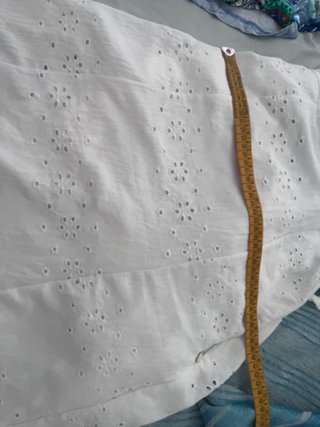 Vestido blanco de verano bordado