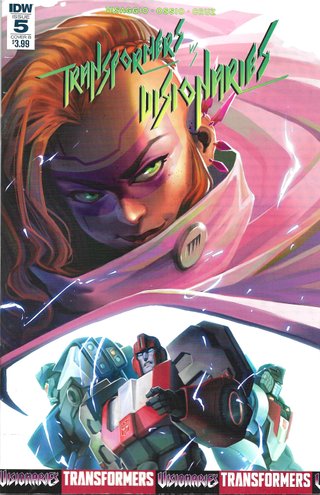 Transformers vs Visionaries #5 Cover B (2018) IDW