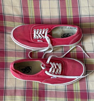Zapatillas Vans Rojas Talla 43