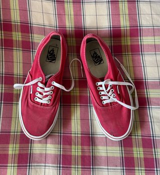 Zapatillas Vans Rojas Talla 43