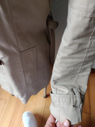 Gabardina Beige Talla M