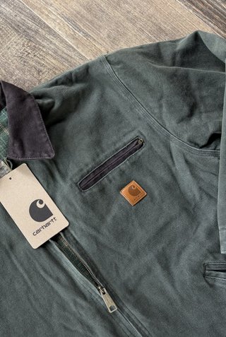 Casaco Detroit Carhartt J97 Verde Tamanho L