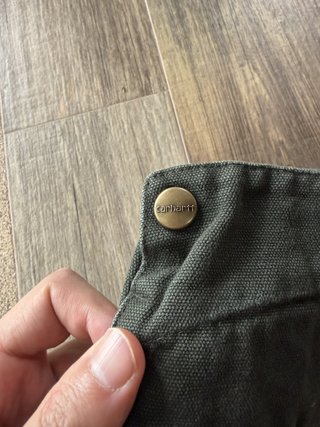 Casaco Detroit Carhartt J97 Verde Tamanho L