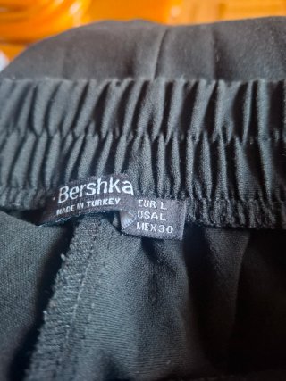 Pantalón corto negro mujer