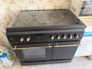 Cocina de gas vintage 5 quemadores