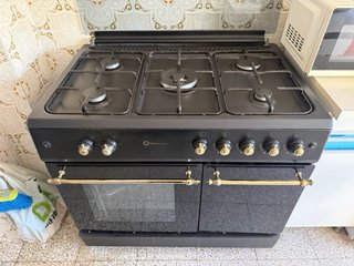 Cocina de gas vintage 5 quemadores