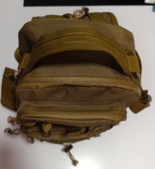Mochila Táctica 20-25L Caqui