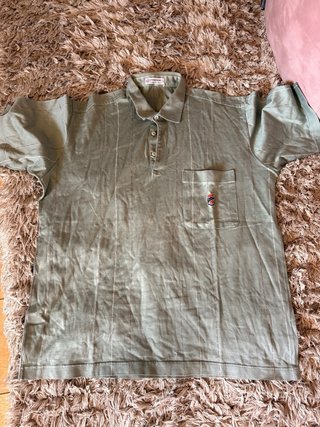 Polo oversize vintage righe