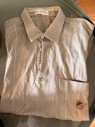 Polo oversize vintage righe