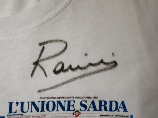 Camiseta Ascenso Cagliari 2022/23 Firmada Ranieri
