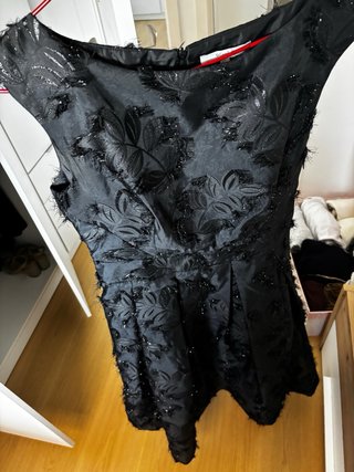 Vestido fiesta El Corte Inglés negro talla 40