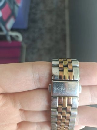 Reloj Michael Kors lexington oversize bicolor