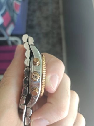 Reloj Michael Kors lexington oversize bicolor