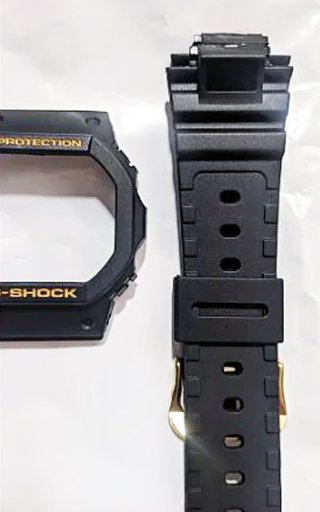 Casio Bisel + Correa Gold DW-5600
