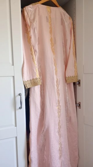 Caftán Vestido Marroquí Rosa Talla M/L