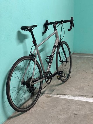 Bicicleta de carretera Btwin Gris talla L