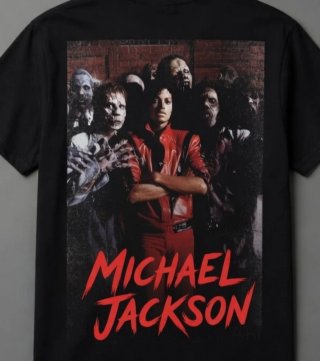 Camiseta Thriller Michael Jackson Talla L