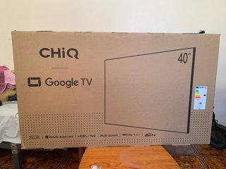 CHiQ L40FT 40” Google TV - Nuevo sin abrir