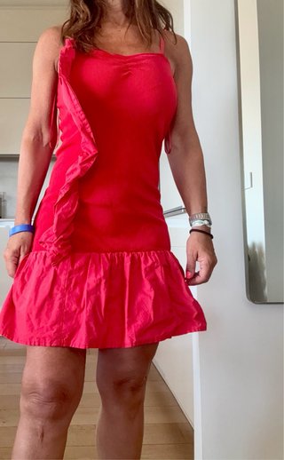 Mini abito Pinko rosso
