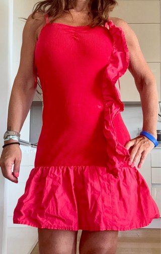 Mini abito Pinko rosso