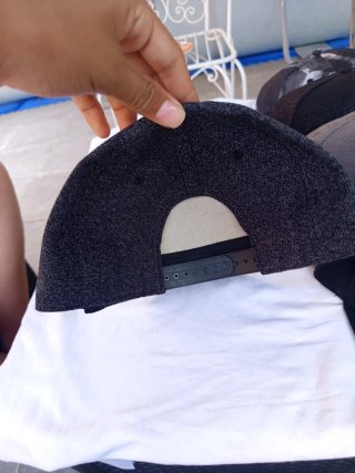 Gorra Jordan Negra y Gris