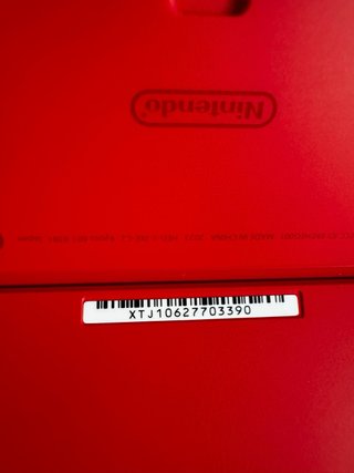 Nintendo Switch OLED Edición Mario Roja COMO NUEVA