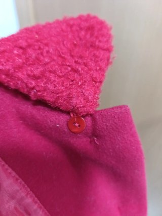 Abrigo niña rojo