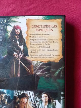 Piratas del Caribe: El Cofre del Hombre Muerto DVD