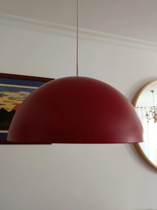 Lámpara Techo IKEA 365+ Brasa Roja