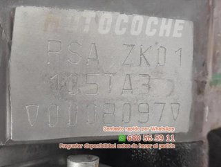 Zk01 motor completo opel corsa f p2jo m Ref:340472