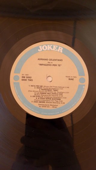 Adriano Celentano - Impazzivo per te