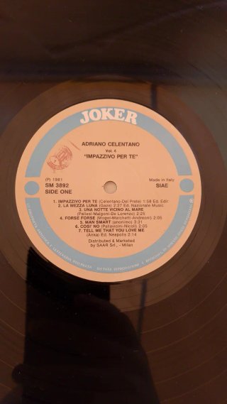 Adriano Celentano - Impazzivo per te