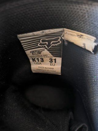 Botas de moto Fox niño
