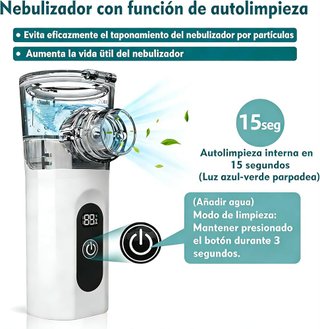 Nebulizador Digital Portátil