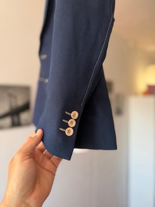 Traje Comunión Niño Marfe T18 NUEVO Azul Beige