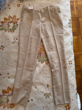 Traje Comunión Niño Marfe T18 NUEVO Azul Beige