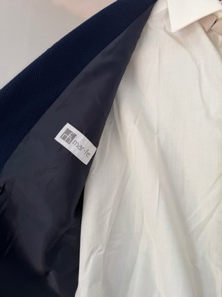 Traje Comunión Niño Marfe T18 NUEVO Azul Beige