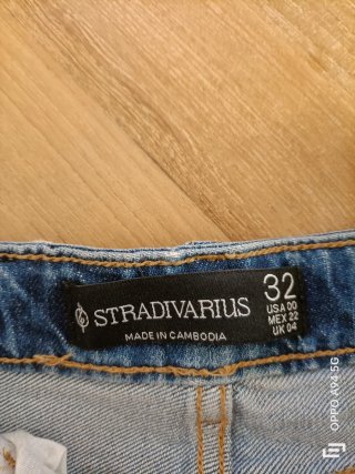 Vestido largo de mezclilla Stradivarius