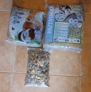 Jaula Hámster + comida