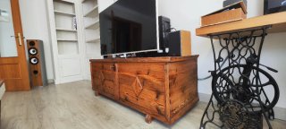 Arcón antiguo de madera