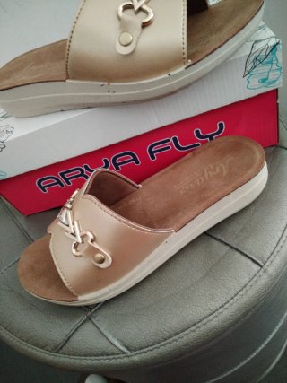Ciabatte Arya Fly Oro Tg 35