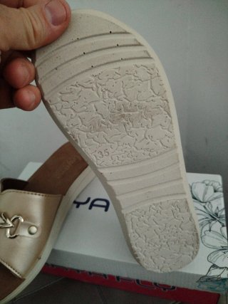Ciabatte Arya Fly Oro Tg 35